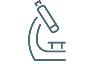 field and research lab icon