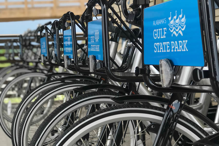 bike rental at Gulf State Park